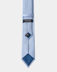 Elite Silk Tie T Pattern Light Blue