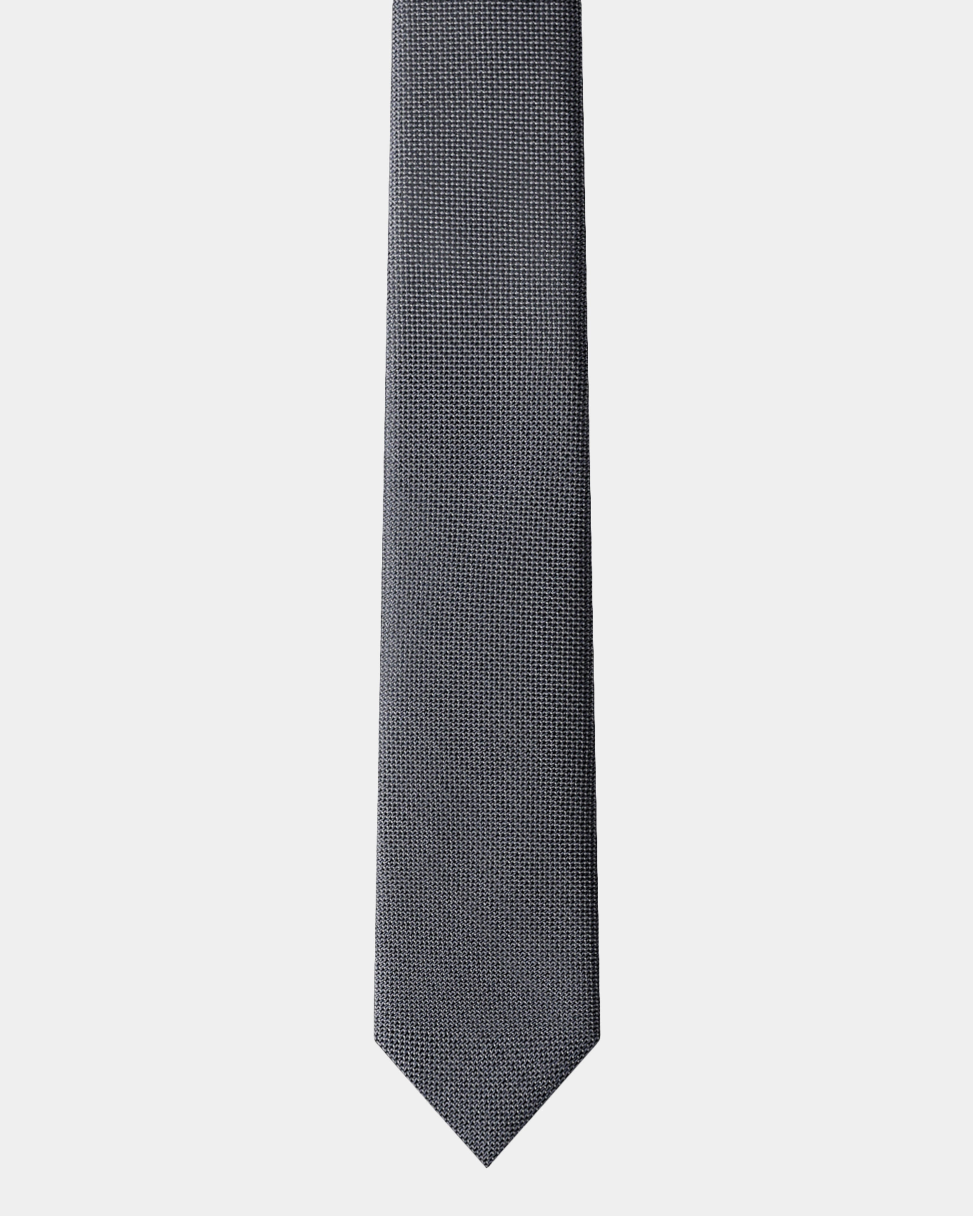 Elite Silk Tie Geometric Pattern Navy