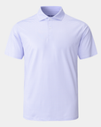 Elevation Polo Purple Houndstooth - Purple
