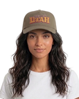 Walnut Welcome to Utah Hat