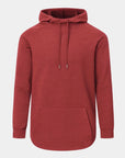 Scuba Heather Maroon Hoodie - Heather