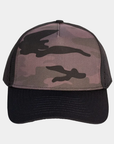 Eagle Black Camo Hat - Black
