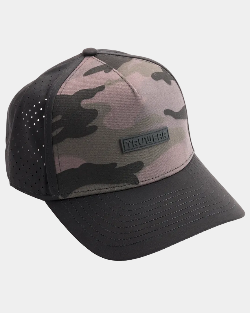 Eagle Black Camo Hat - Black