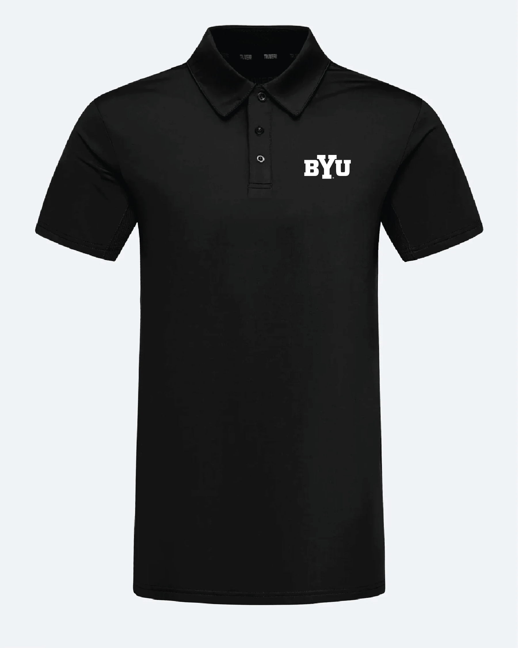 BYU Crest 2.0 Black Polo