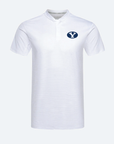 BYU Pinnacle 2.0 White Polo