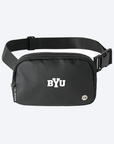 BYU Static Black Crossbody