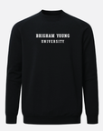 BYU Meridian Black Crewneck