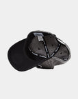 BYU Y Grey/Black Houndstooth Fade Hat