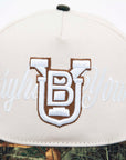 BYU Fade Hat Natural Camo Brigham Young