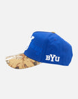BYU Royal Blue and Camo Hat