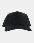 Black Cord Bunker Hat - Black