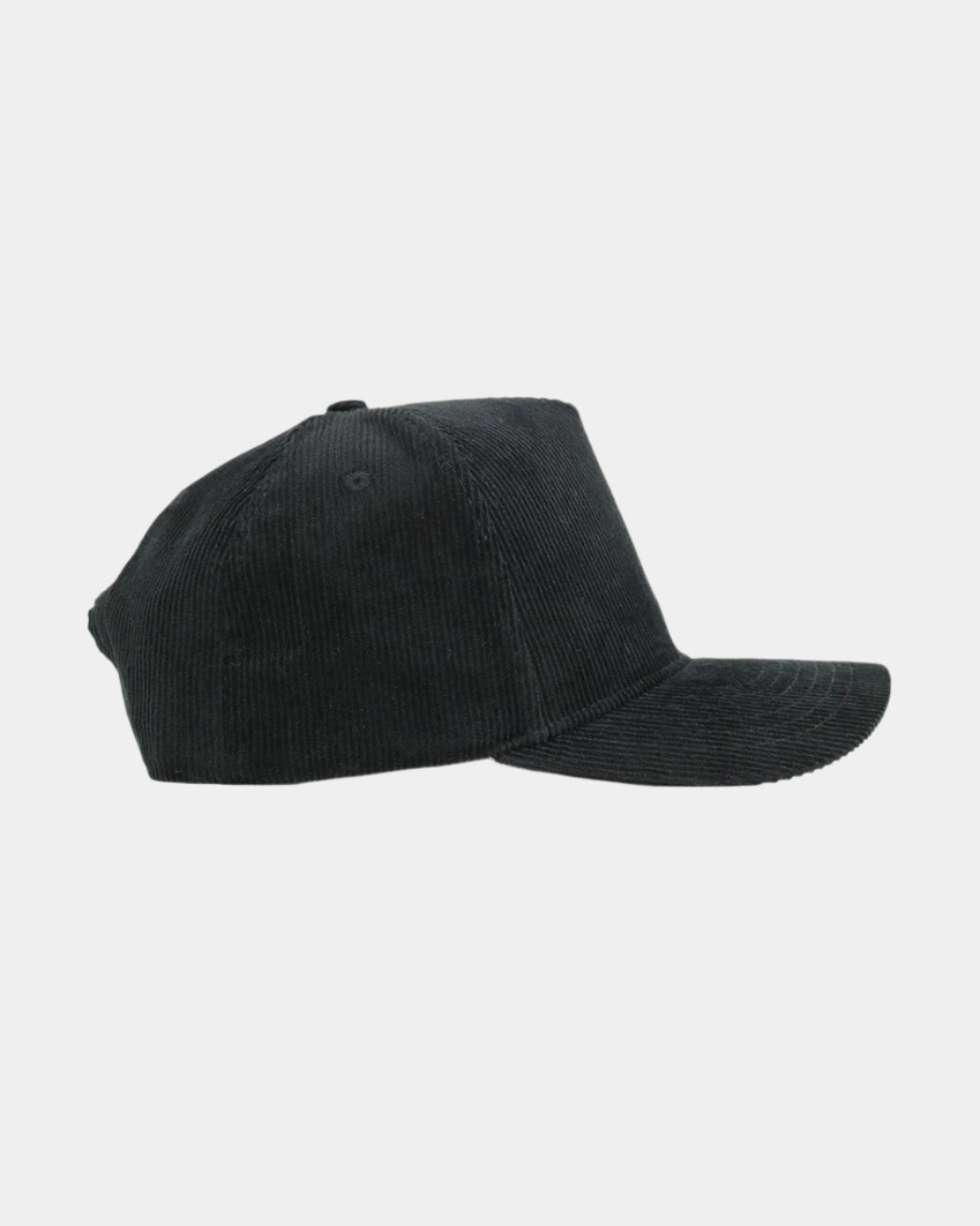 Black Full Cord Fade Hat - Black