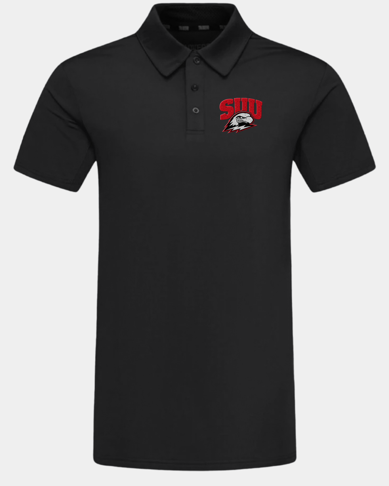 SUU Crest 2.0 Polo Black