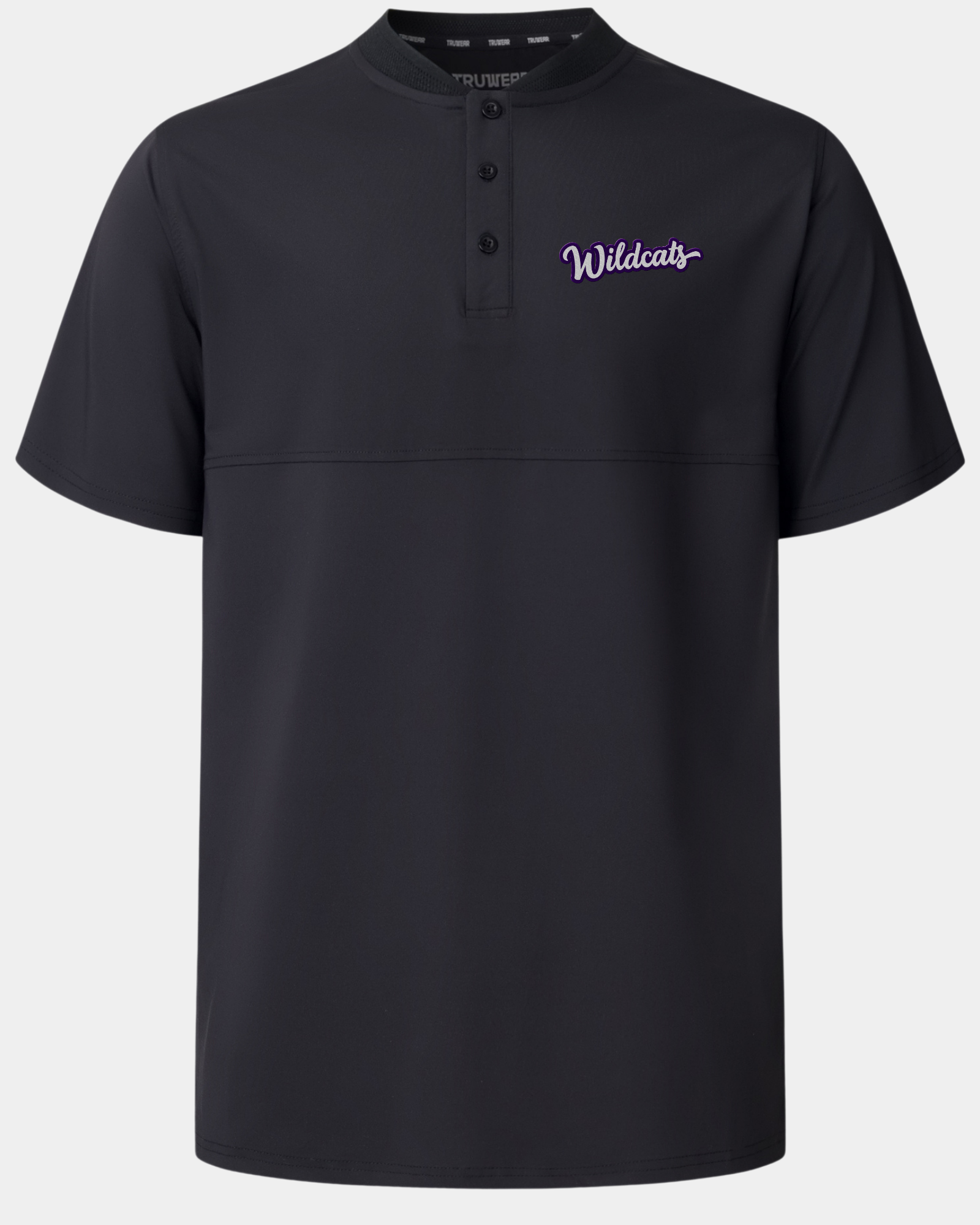 Weber State University Crown Blade Polo Black