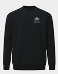 USU Meridian Black Crewneck