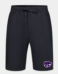 Kansas State Peak Sweat Black Shorts