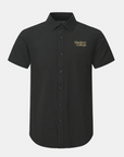 James Madison  Phenom Classic Black Short Sleeve Dress Shirt
