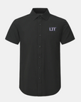 UTECH Phenom Classic Black Short Sleeve Dress Shirt