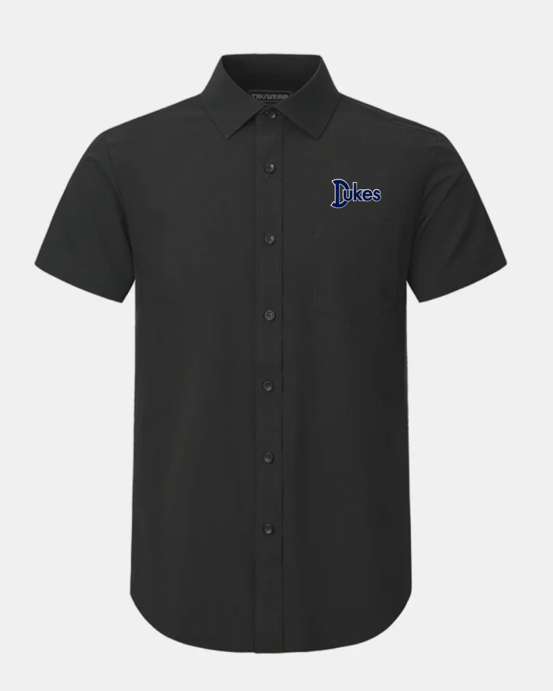 James Madison  Phenom Classic Black Short Sleeve Dress Shirt