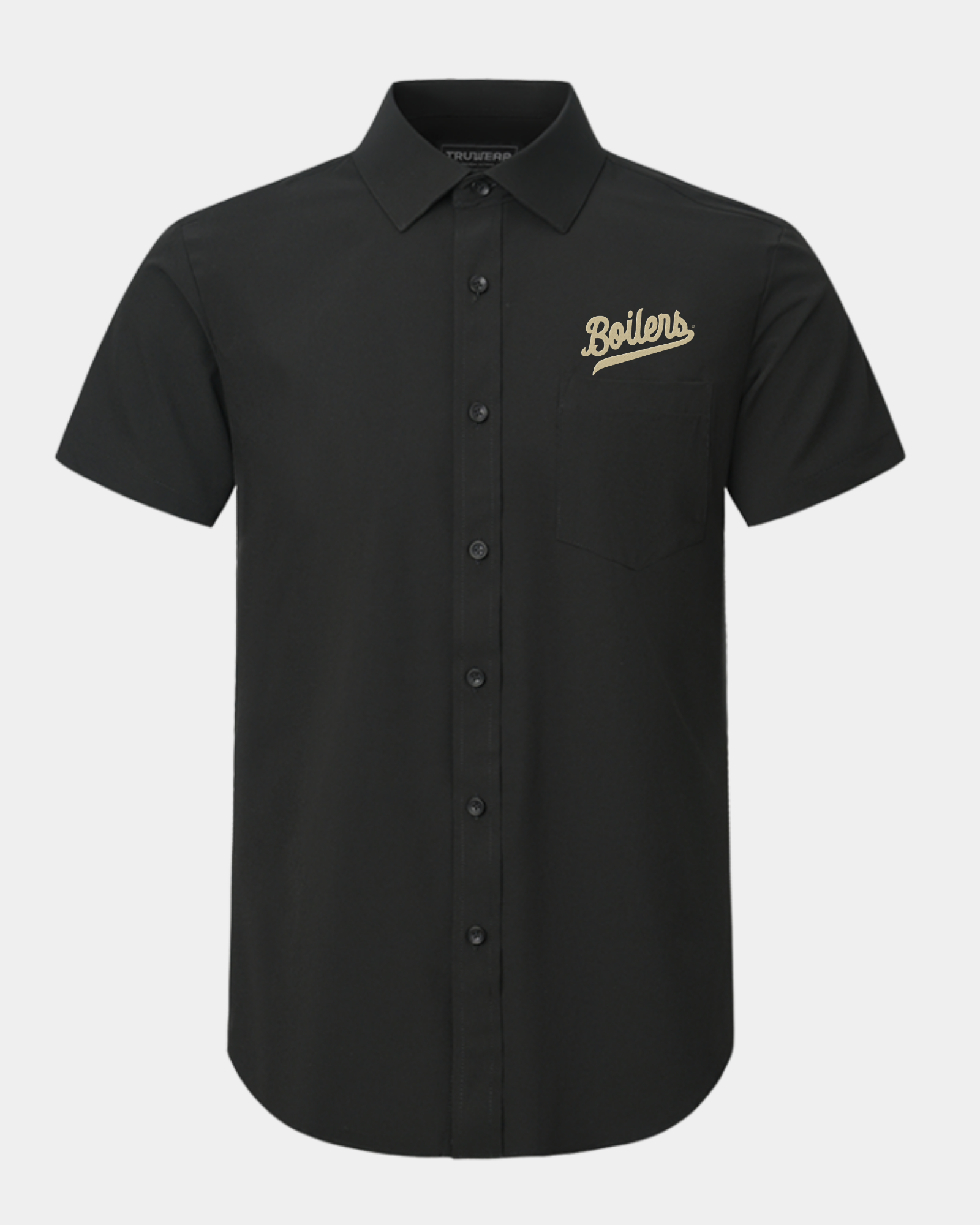 Purdue Phenom Classic Black Short Sleeve Dress Shirt