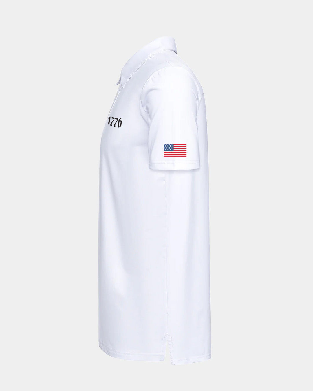 Crest 2.0 Polo White 4th of July 1776 Side