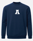 USU Meridian Heather Navy Crewneck