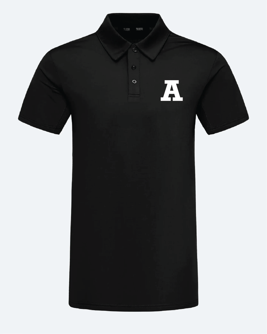 USU Crest 2.0 Black Polo