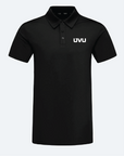 UVU Crest 2.0 Black Polo