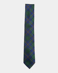 Immortal Tartan Dark Green Tie