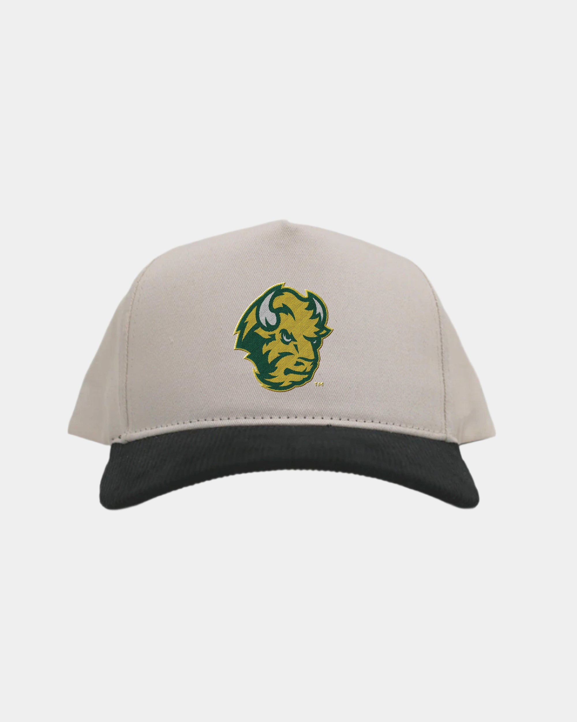 North Dakota State Cream Black Cord Brim Fade Hat
