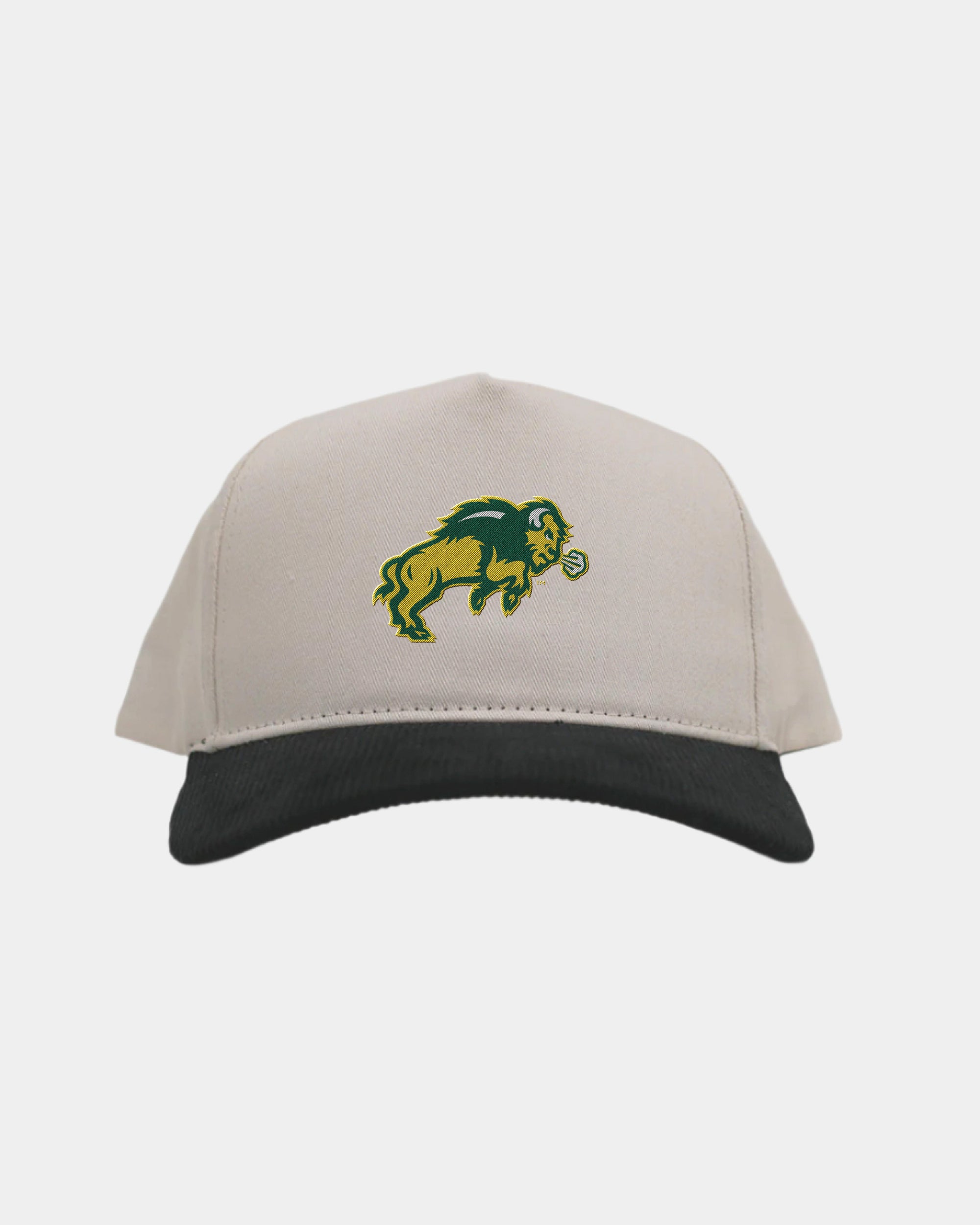 North Dakota State Cream Black Cord Brim Fade Hat