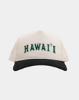 University of Hawaii Cream Black Cord Brim Fade Hat