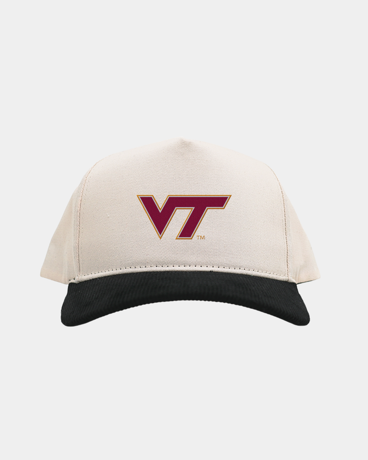 VT Cream Black Cord Brim Fade Hat