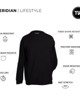 Meridian Black Crewneck