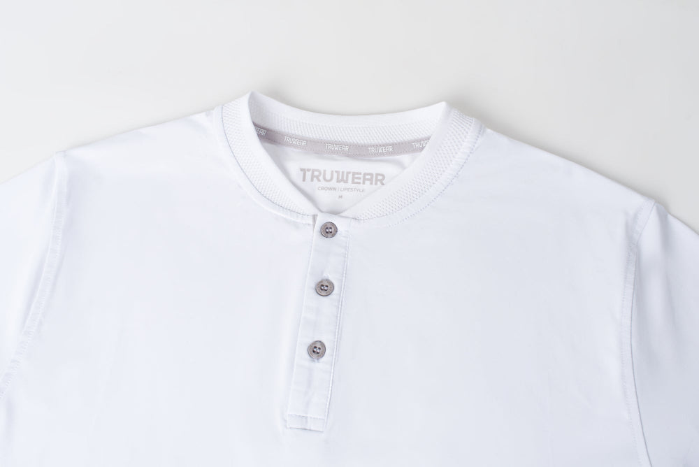 Crown Blade Polo White - White
