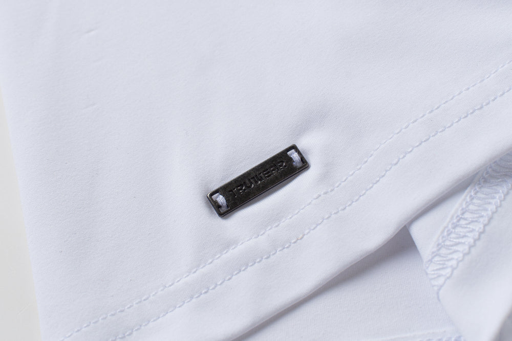 Crown Blade Polo White - White