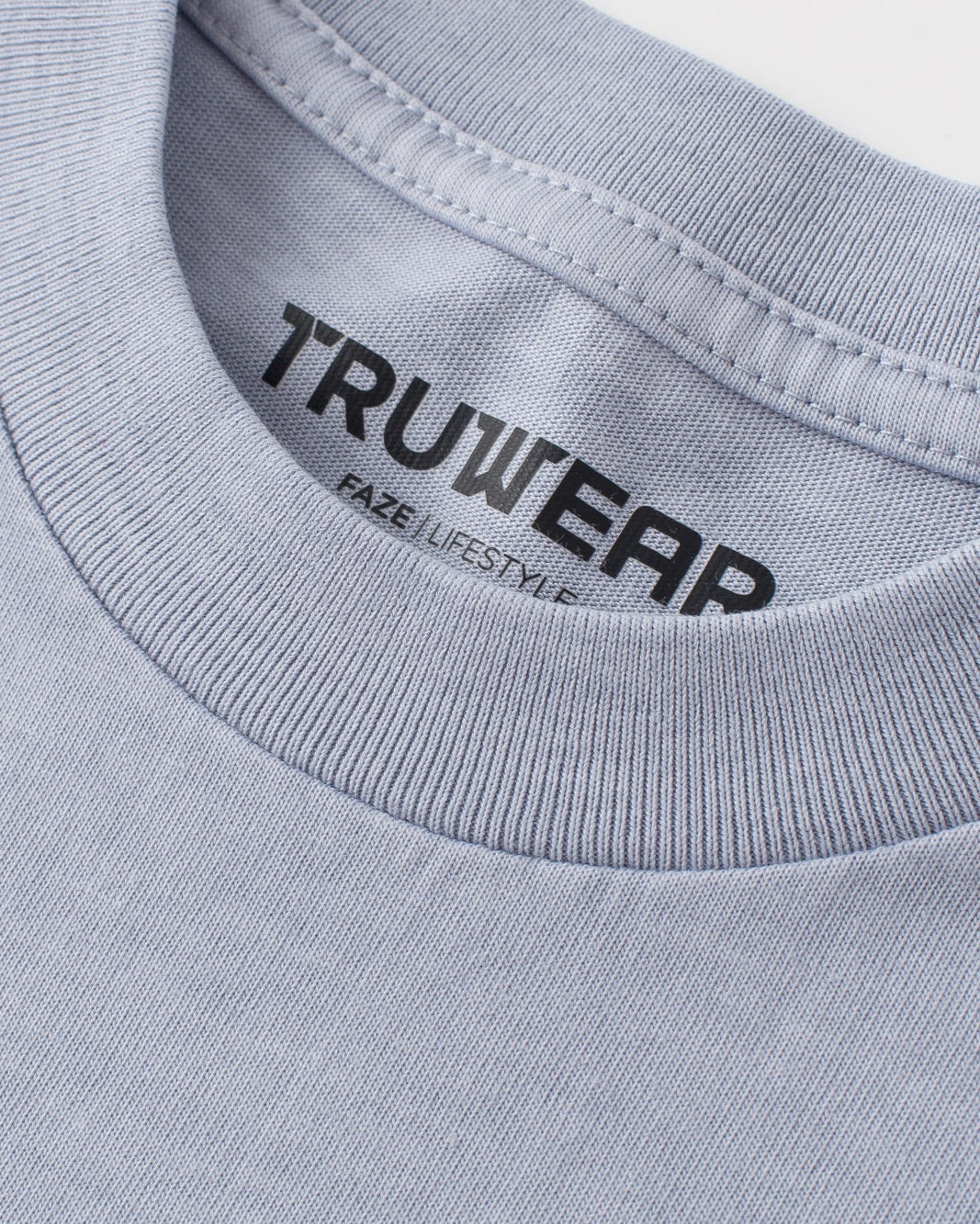 Faze Heavyweight Tee Powder Blue Long Sleeve