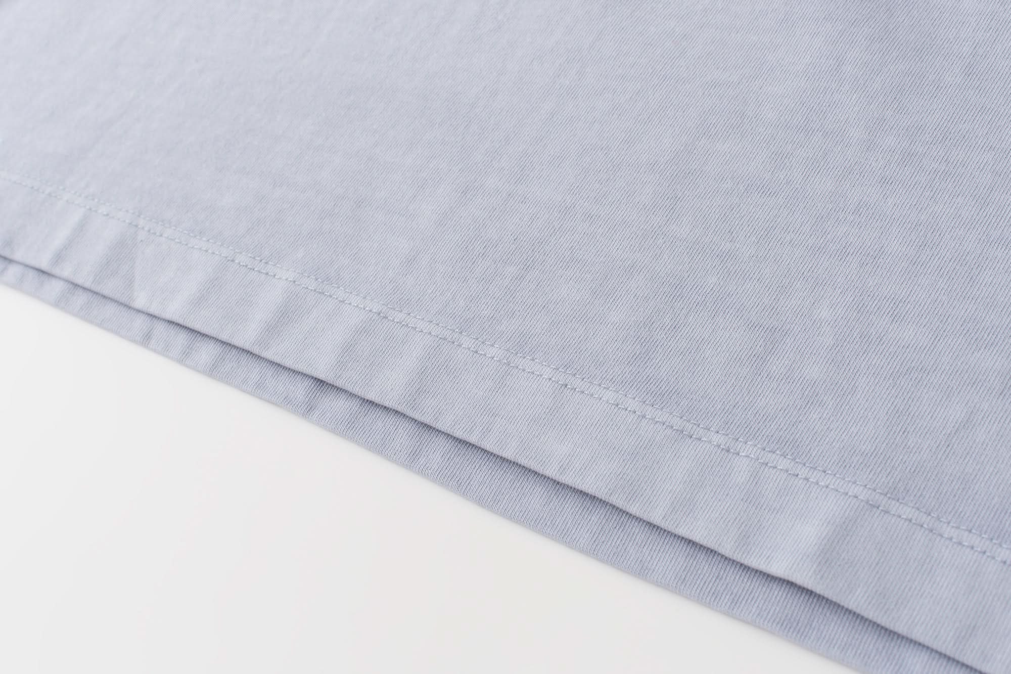 Faze Heavyweight Tee Powder Blue Hem