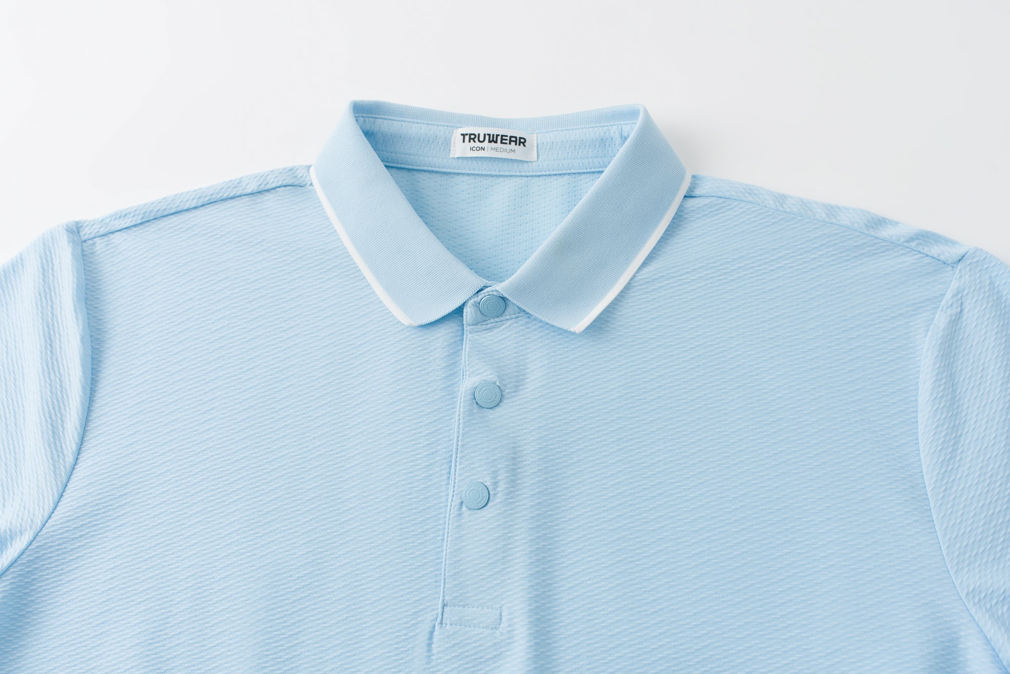Icon Polo Light Blue Collar