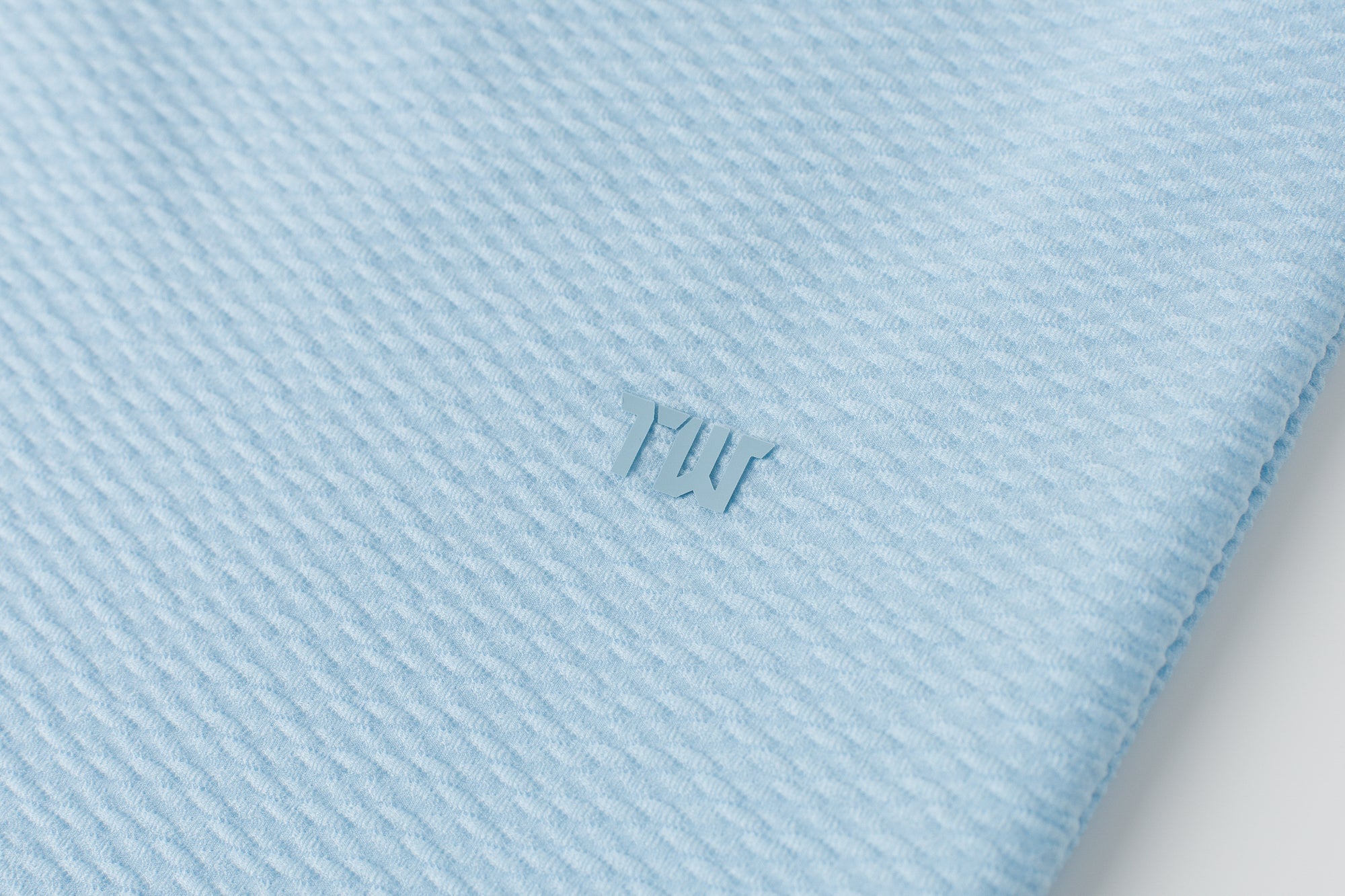 Icon Polo Light Blue Logo
