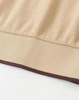 Vanguard Zip Polo Tan Hem