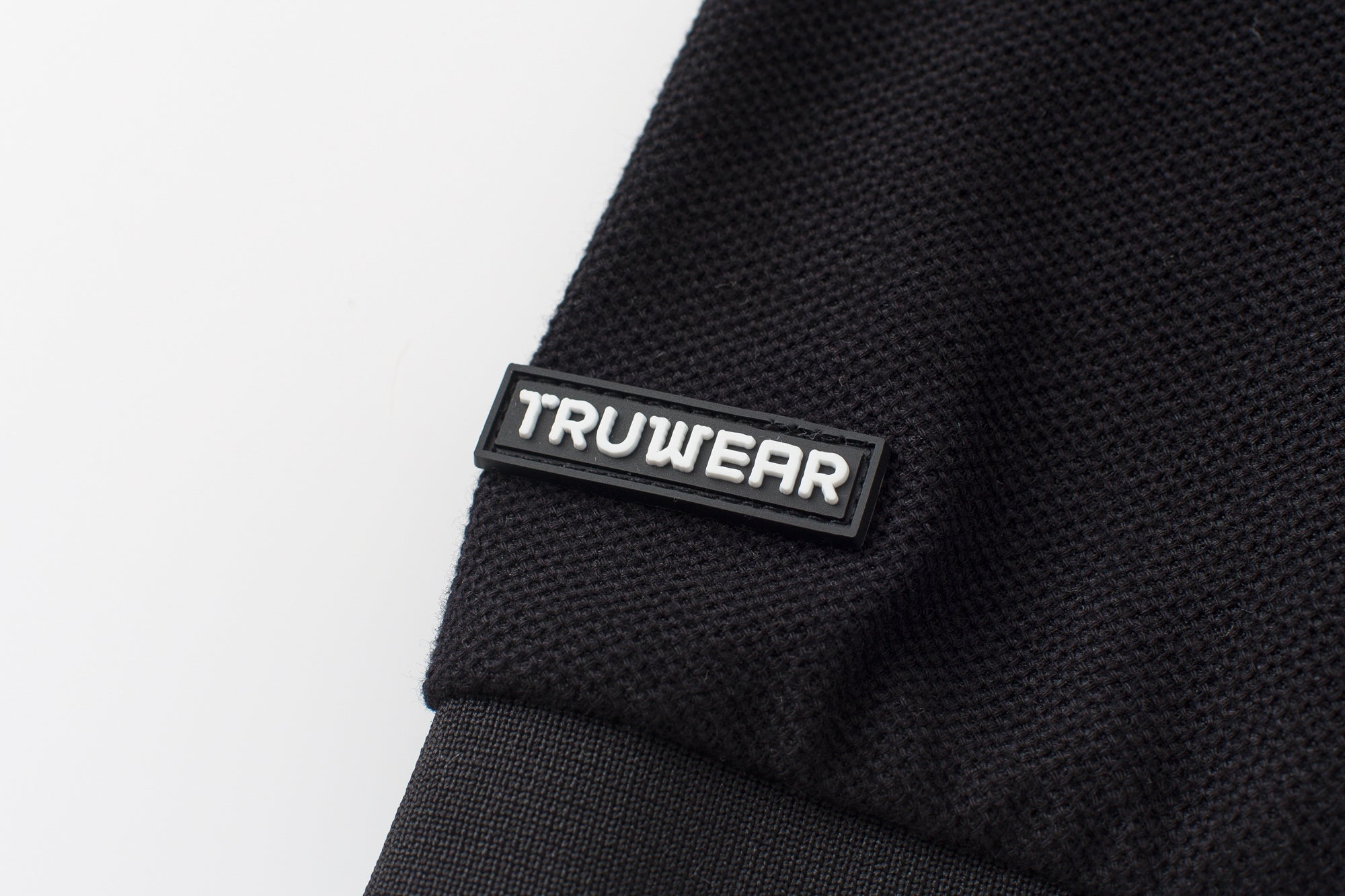 Vanguard Zip Polo Black