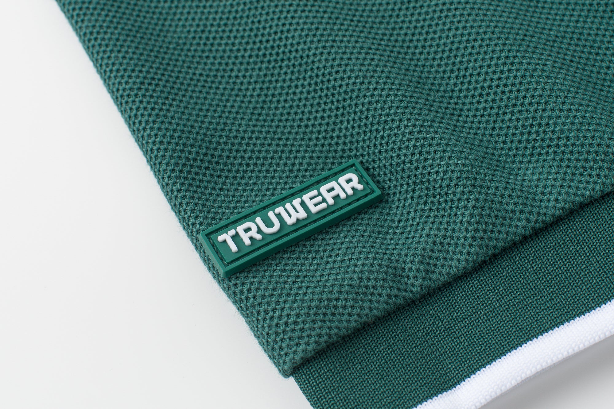 Vanguard Zip Polo Fairway Green