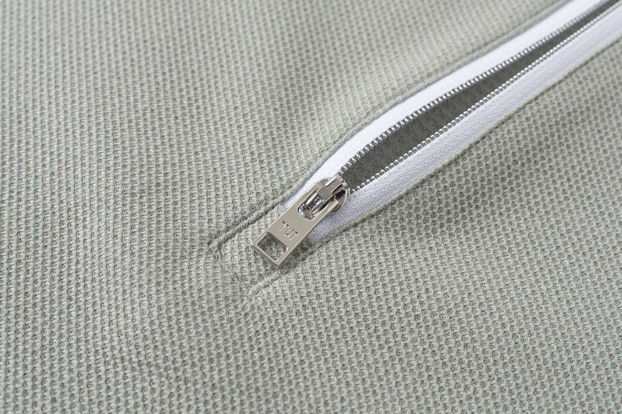 Vanguard Zip Polo Slate Green