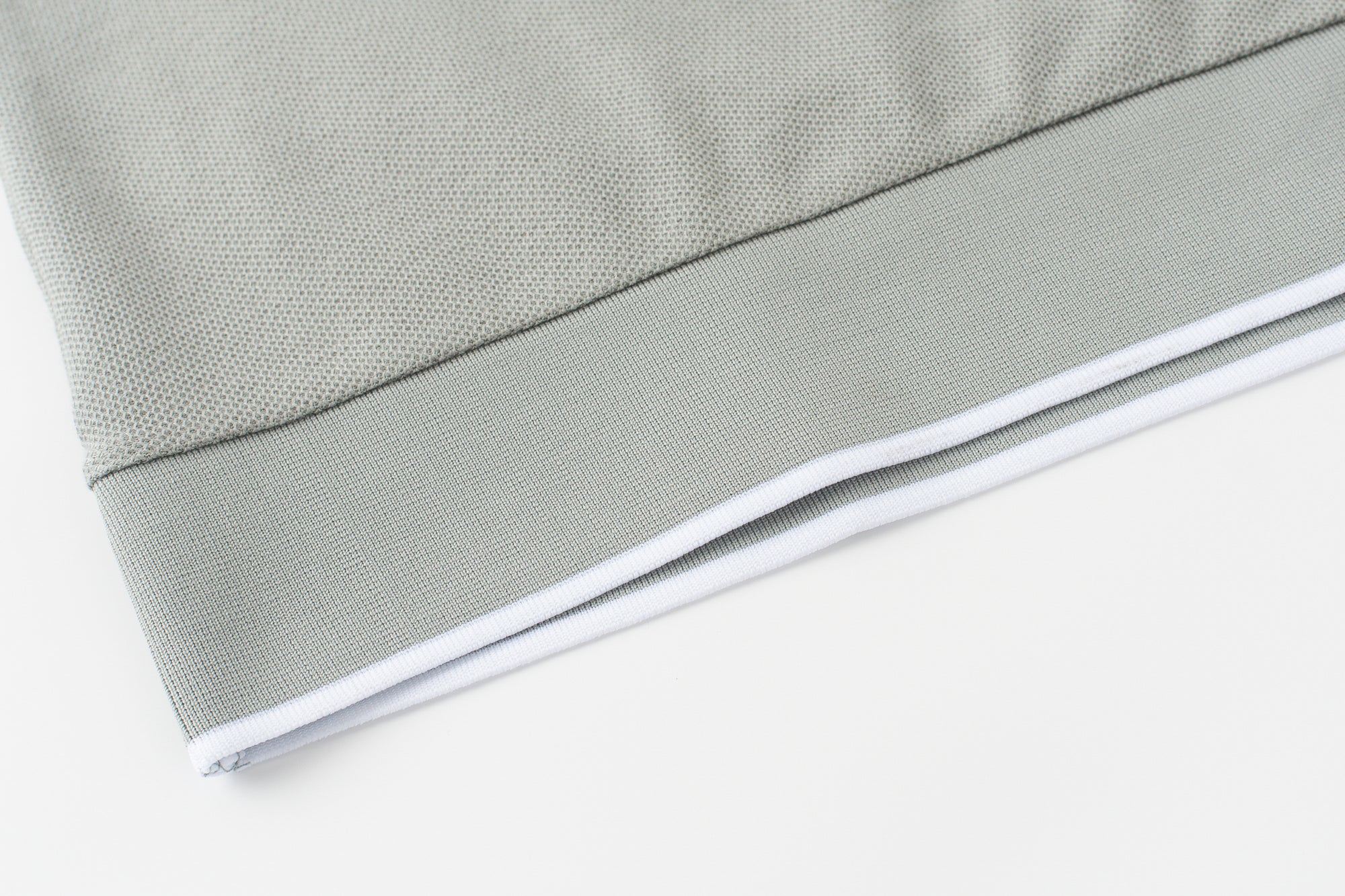 Vanguard Zip Polo Slate Green