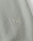 Vanguard Zip Polo Slate Green Logo