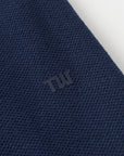 Vanguard Zip Polo Navy Logo