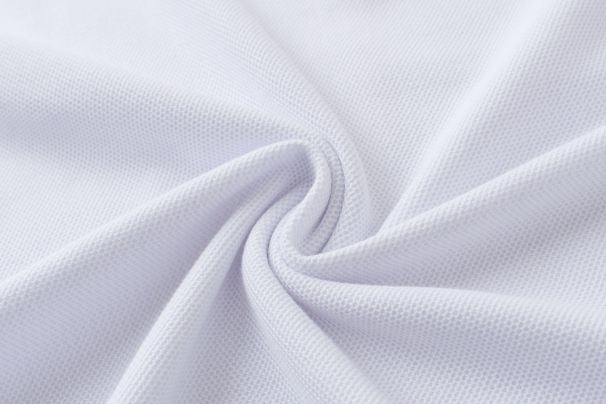 Vanguard Zip Polo White