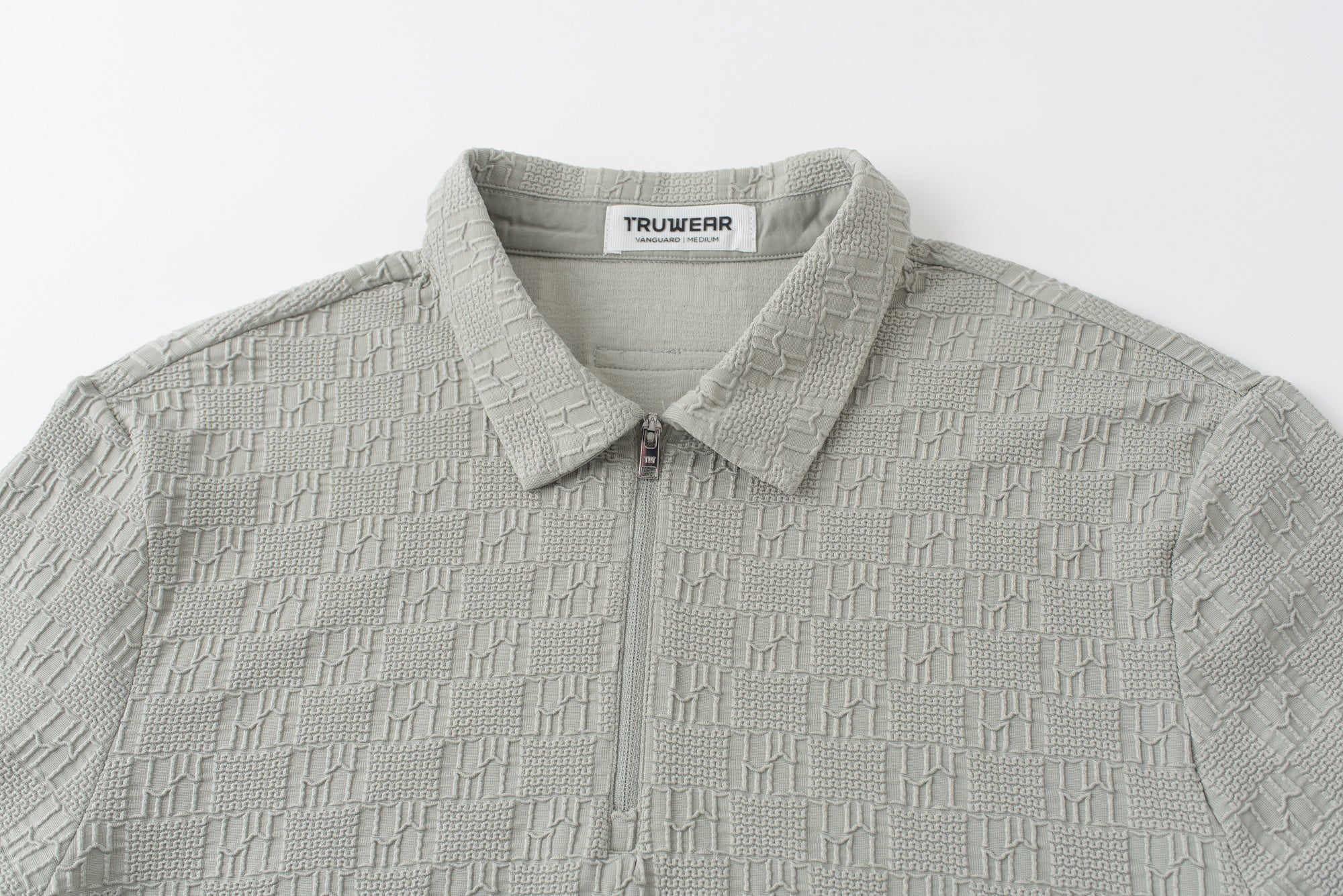 Titan Polo Slate Green Collar