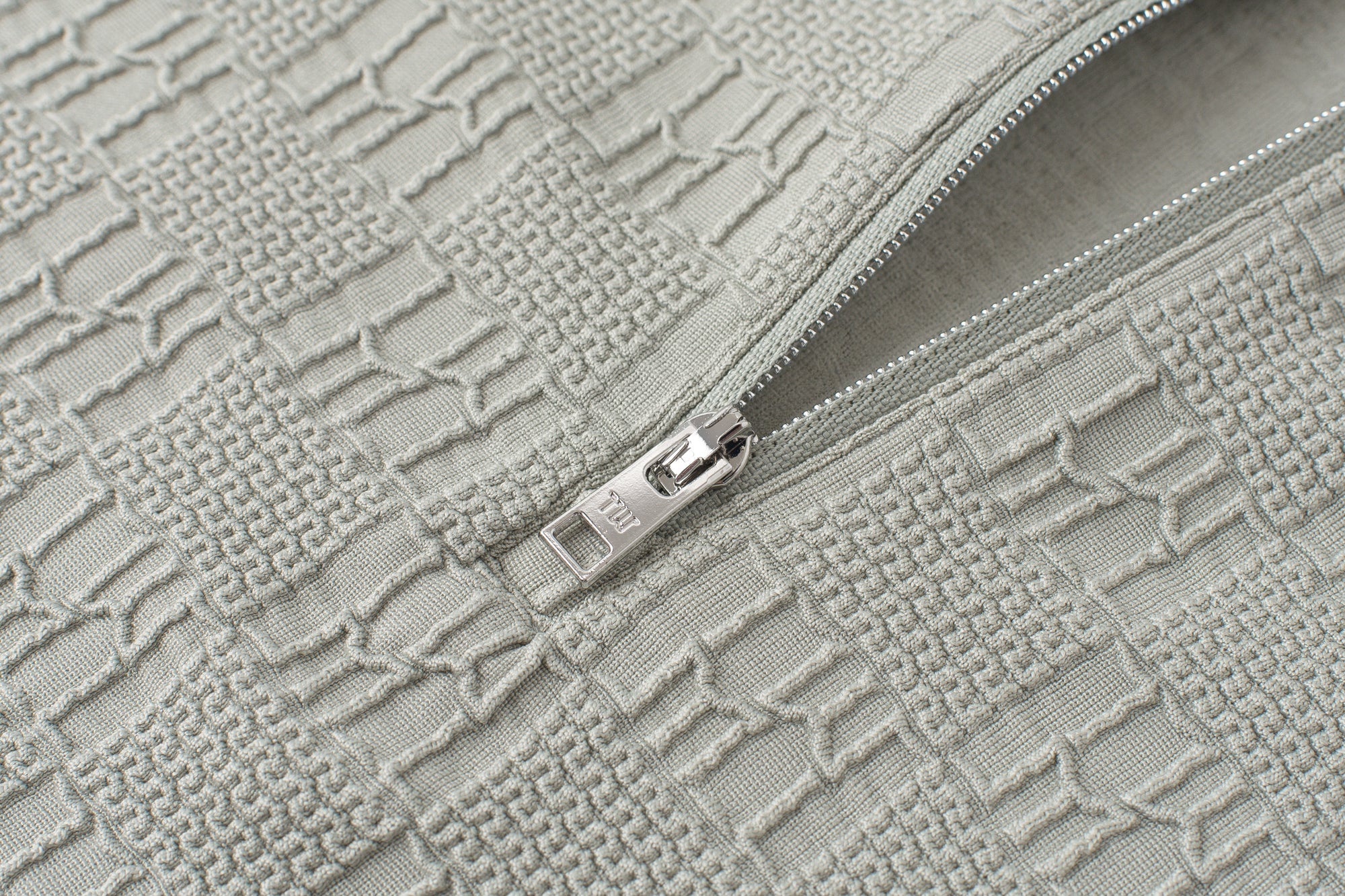 Titan Polo Slate Green Front Zipper